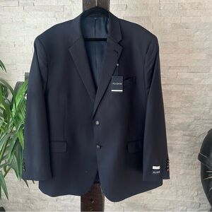 Jos. A. Bank Navy Blue Wool Blazer Sport Coat Size 50 Regular Mew with Tags